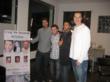 From left to right: Zoran Lisinac, Director; Brock Baker, cast; Iman Crosson, “Varnie” and Vladimir Lisinac, Producer [Photo Credit: Beverly Hills Porsche]